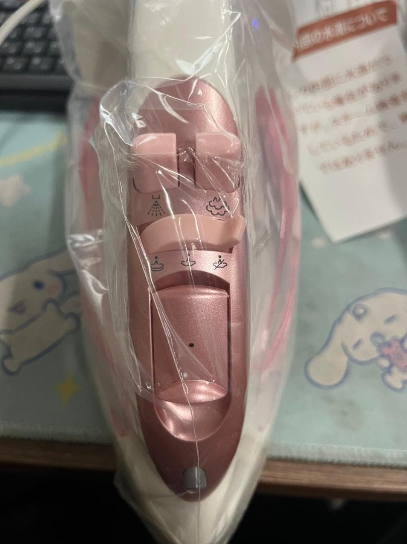 【新品、未使用】コードリール式スチームアイロン NI-R36-P