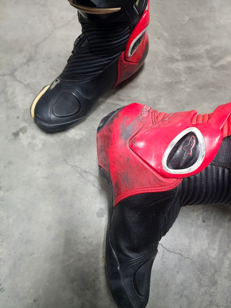 Alpinestars SMX Plus ブラック/レッド JP29.5