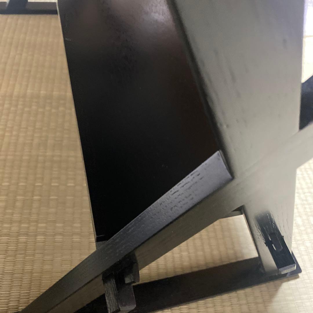 茶道具　立礼棚　喫架　（きっか）　止金具付き