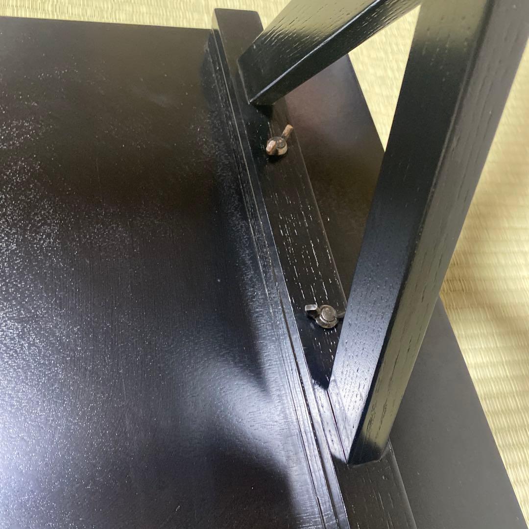 茶道具　立礼棚　喫架　（きっか）　止金具付き