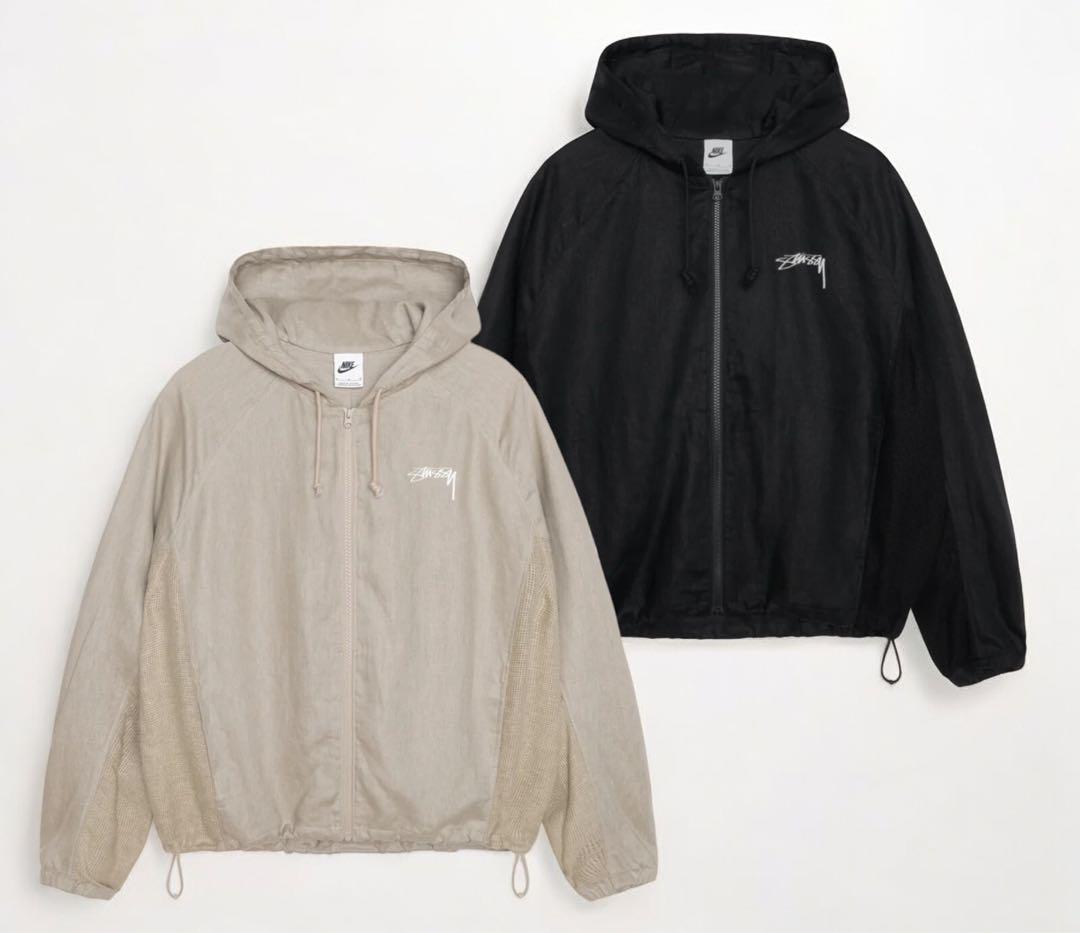 nike stussy linen ジャケット
