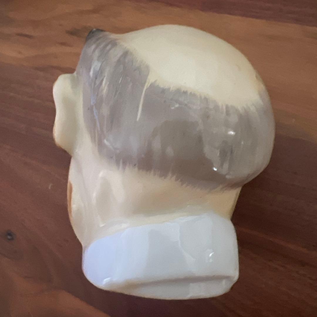 アンティーク フェイス灰皿 陶器