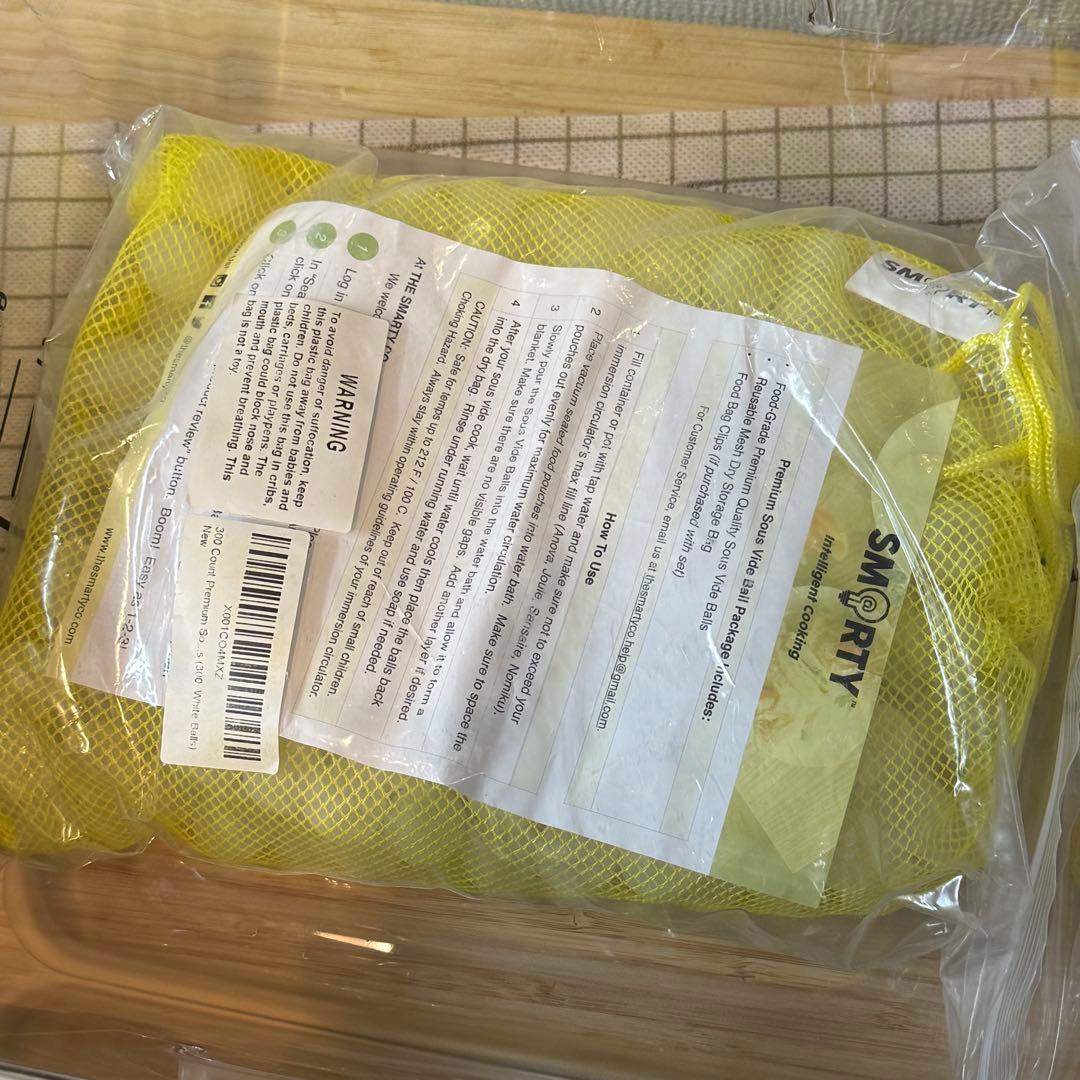 Anova低温調理器ソフトケース付き、保温ボール、ストッカーセット