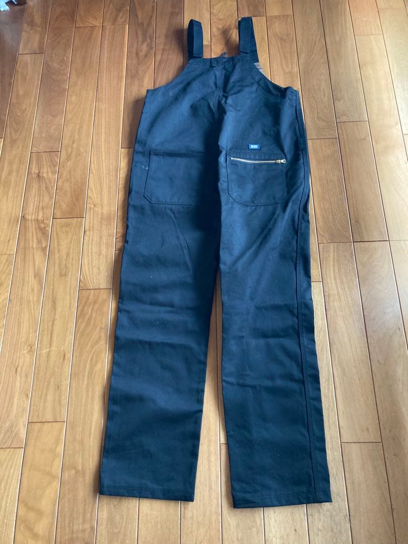 【新品】BLUCO ブルコ スタンダードオーバーオール XL 黒 ブラック