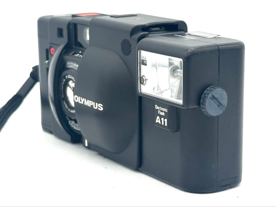 【完動品】OLYMPUS XA + A11 フィルムカメラ 動作確認済み