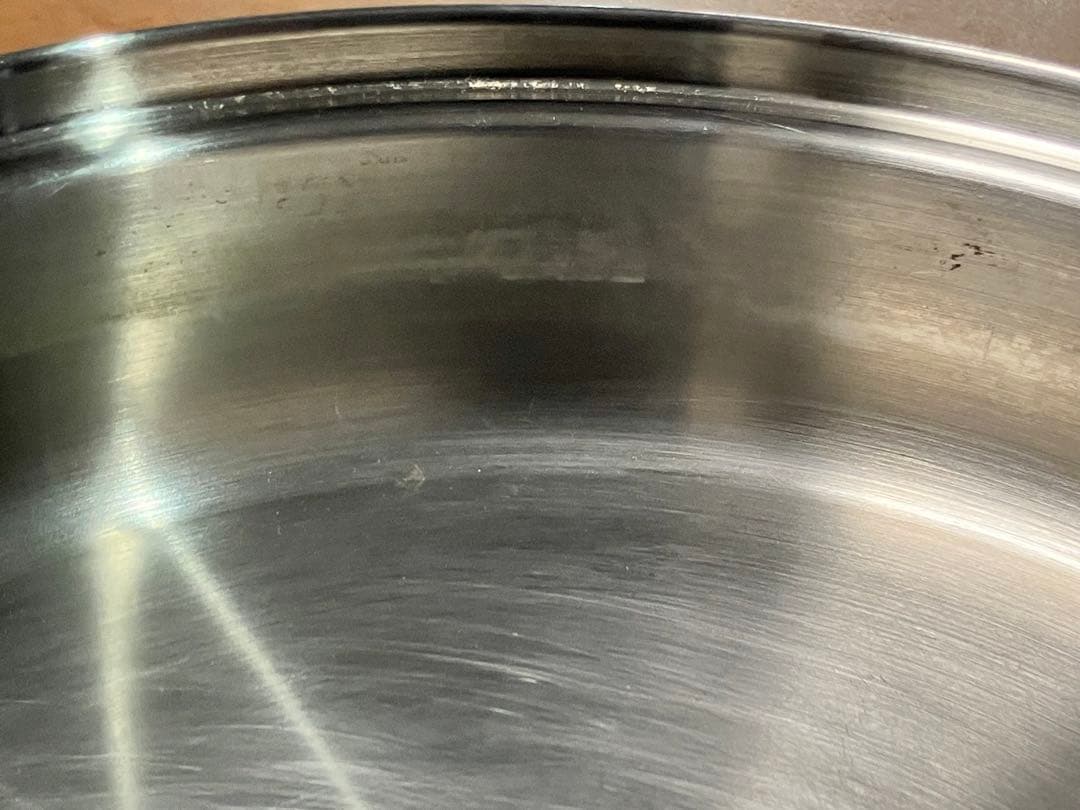 ロイヤルクィーン(非IH対応):大フライパン、蓋、ステンレス、