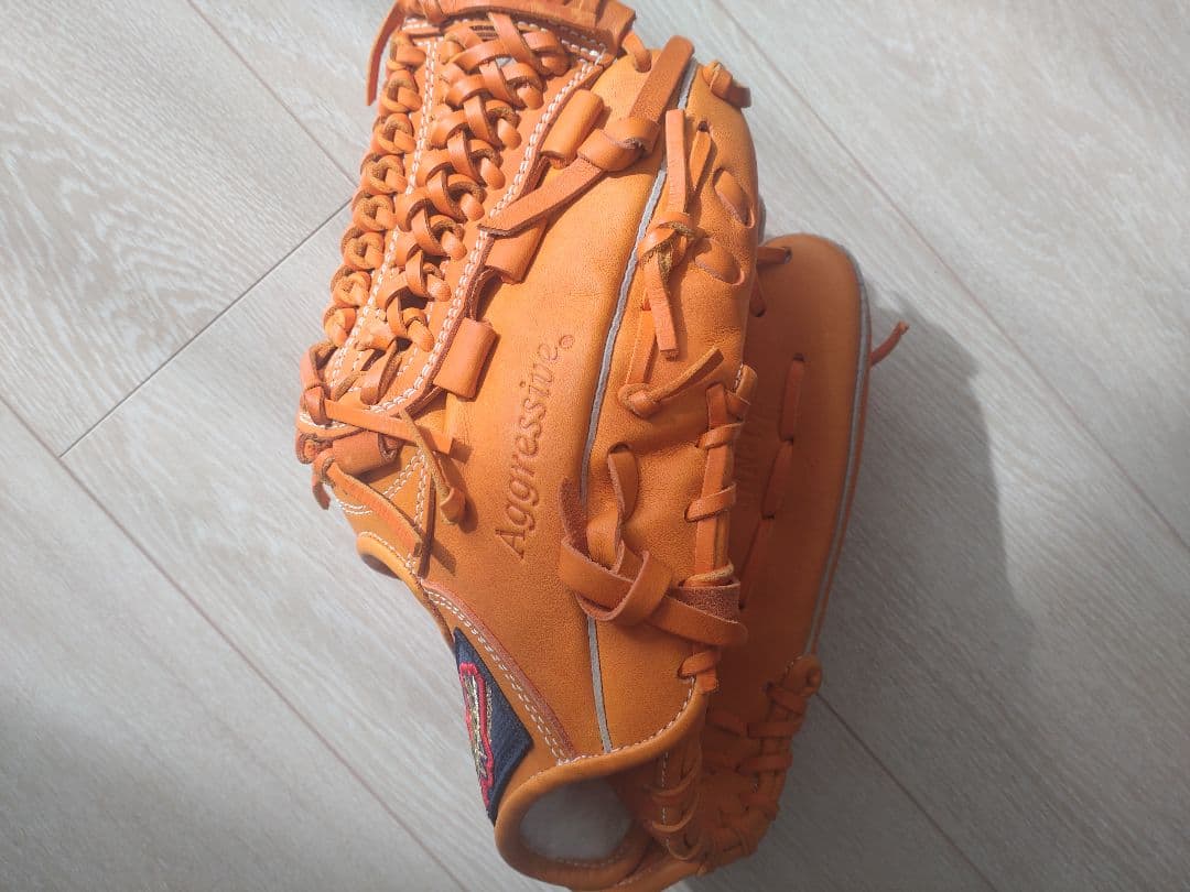 久保田スラッガー　L7 野球グローブ　右投げ オレンジ