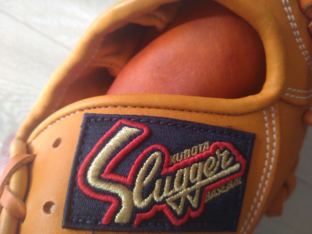 久保田スラッガー　L7 野球グローブ　右投げ オレンジ