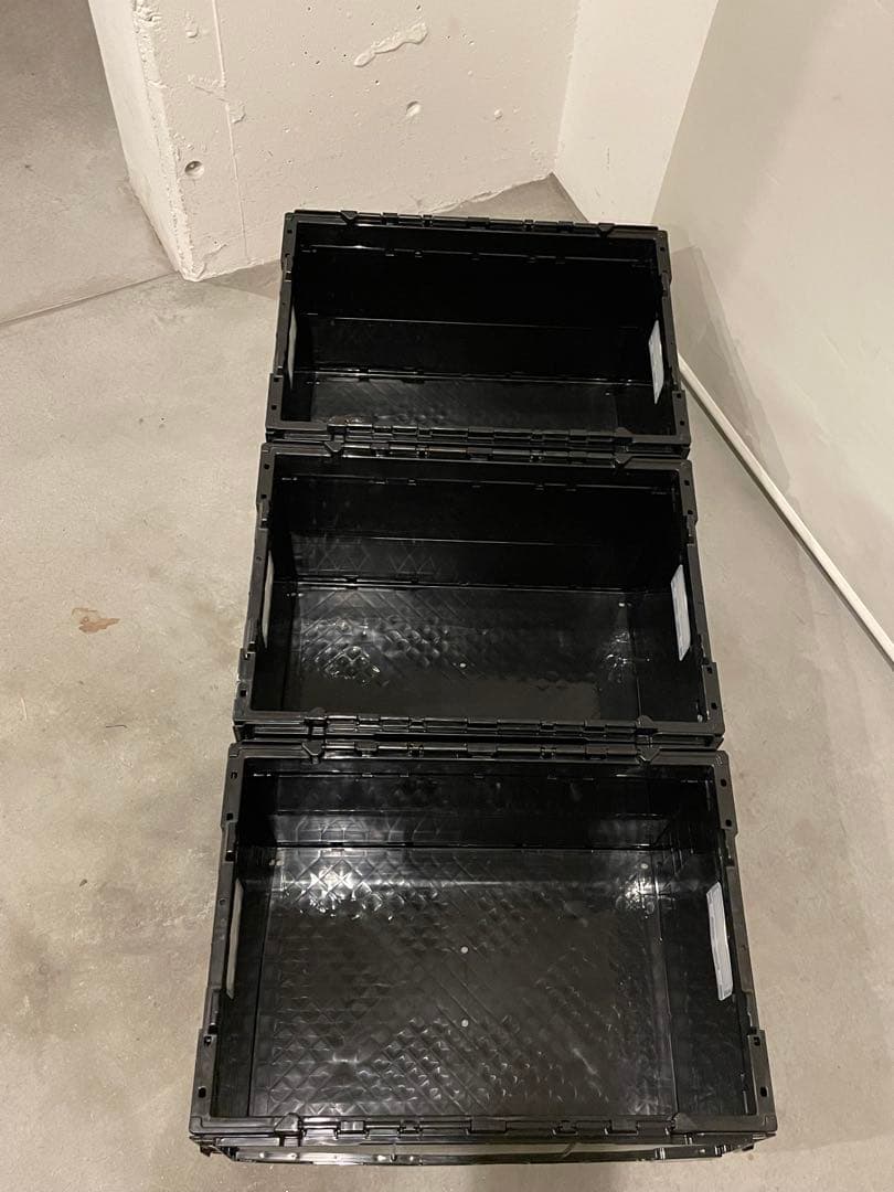 【3個セット】F.C.Real Bristol FCRB コンテナ ボックスBK