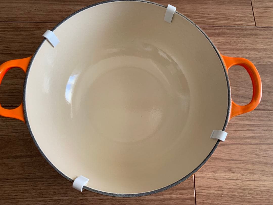 ル・クルーゼ　マルミット　オレンジ　22cm 鍋