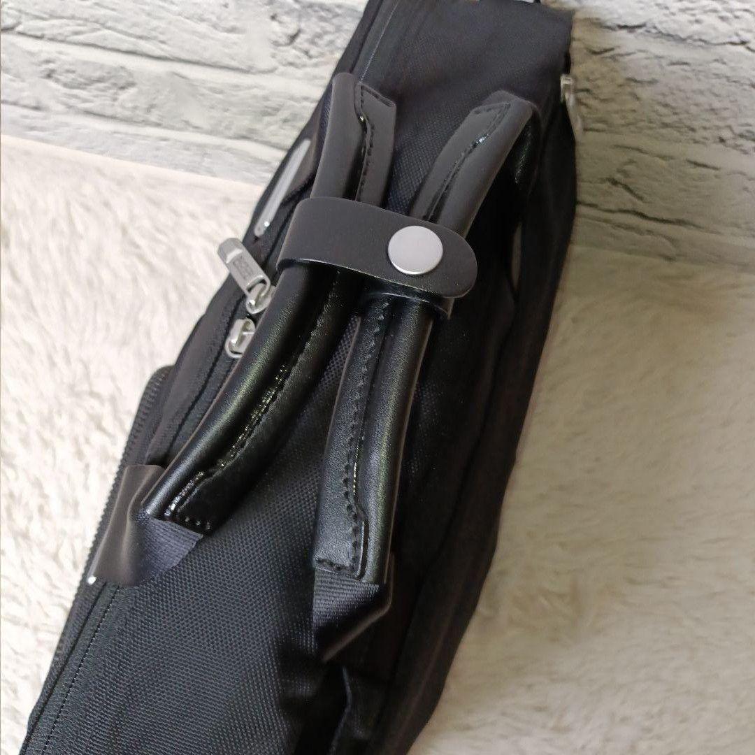 未使用級■ZERO HALLIBURTON 3WAY ビジネスバッグ ブラック