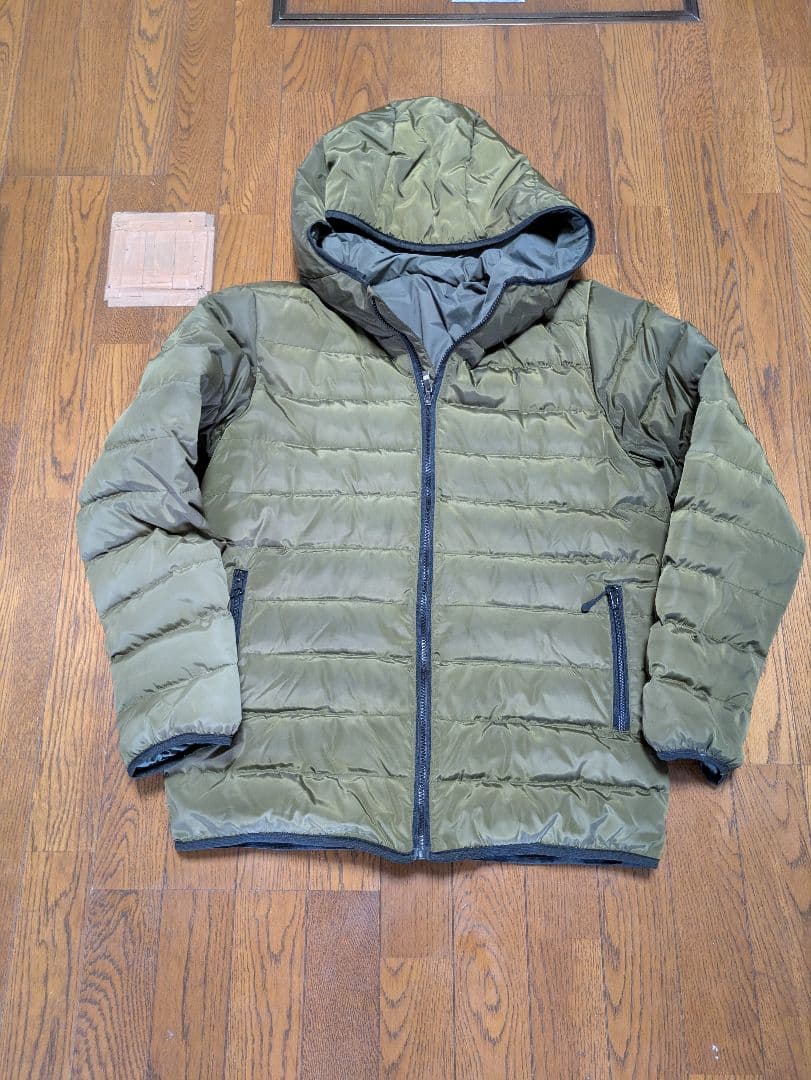 UMINEKOウミネコ ダウンウエア 上下セット カーキ/ブラック