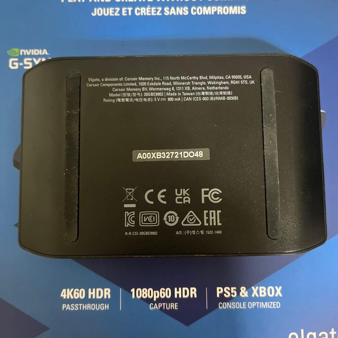 Elgato HD60X キャプボ キャプチャカード switch2対応