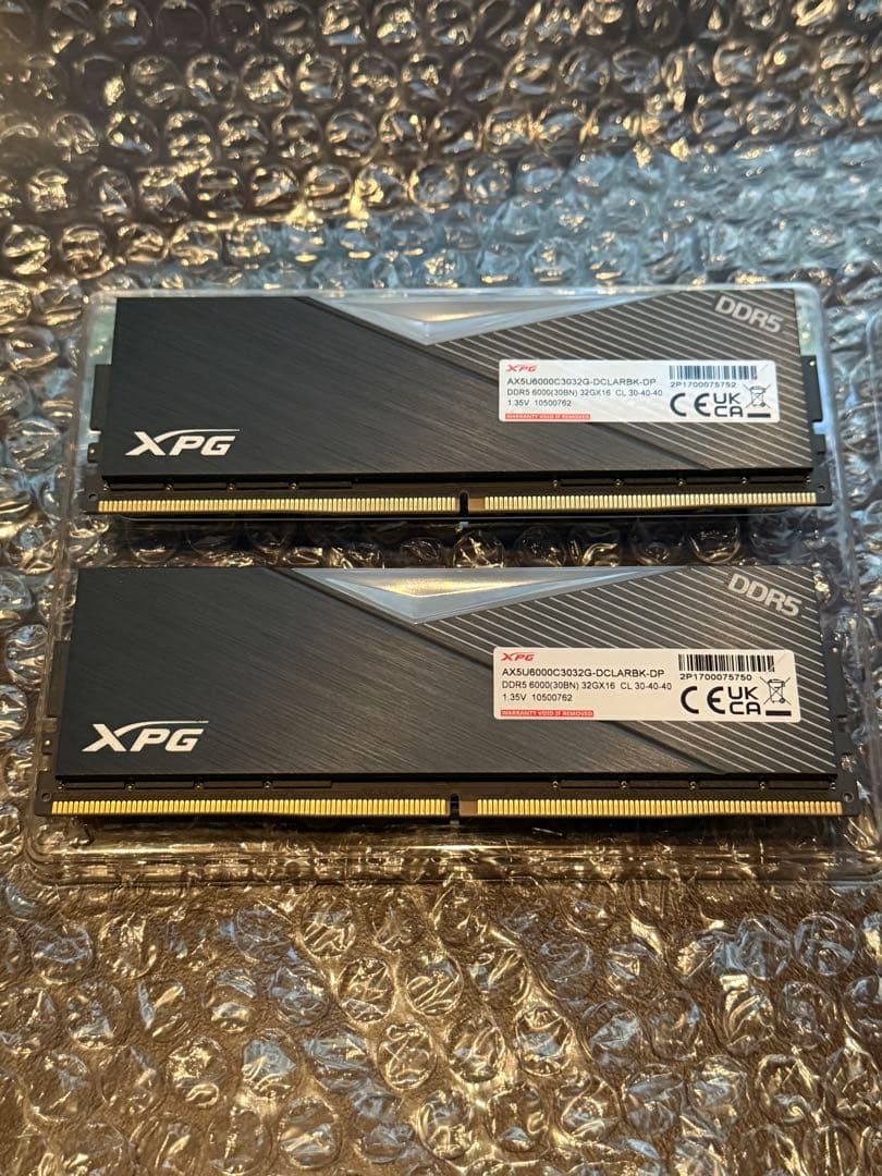 XPG LANCER RGB 64GB(32GB×2)DDR5 6000MT/s