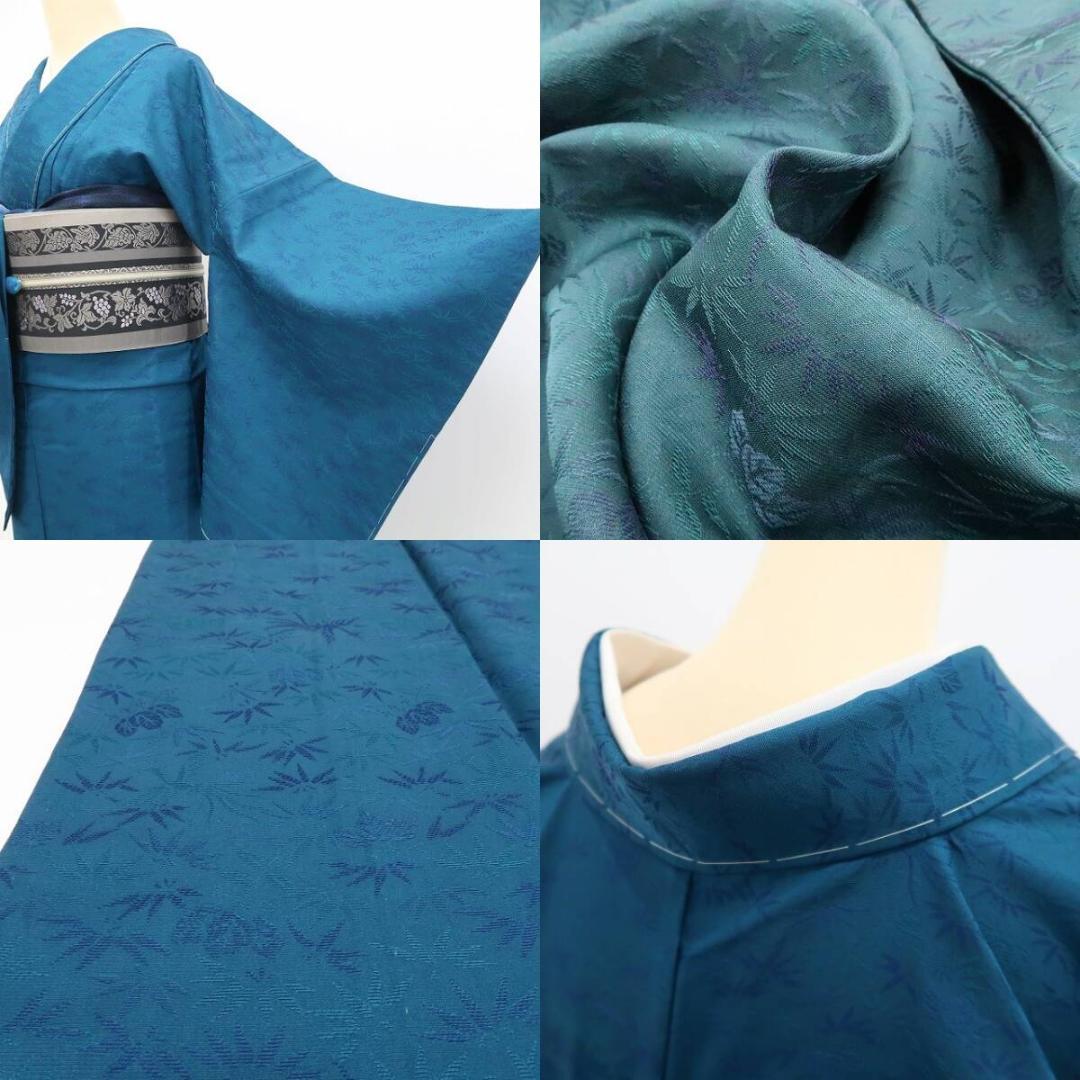 BR 新品 単衣 BANKAN 正絹 仕付け糸付 色無地 5469