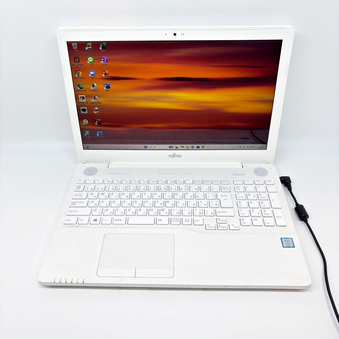 ノートパソコン/Core i7/Win11/SSD/メモリ16/オフィス/A23