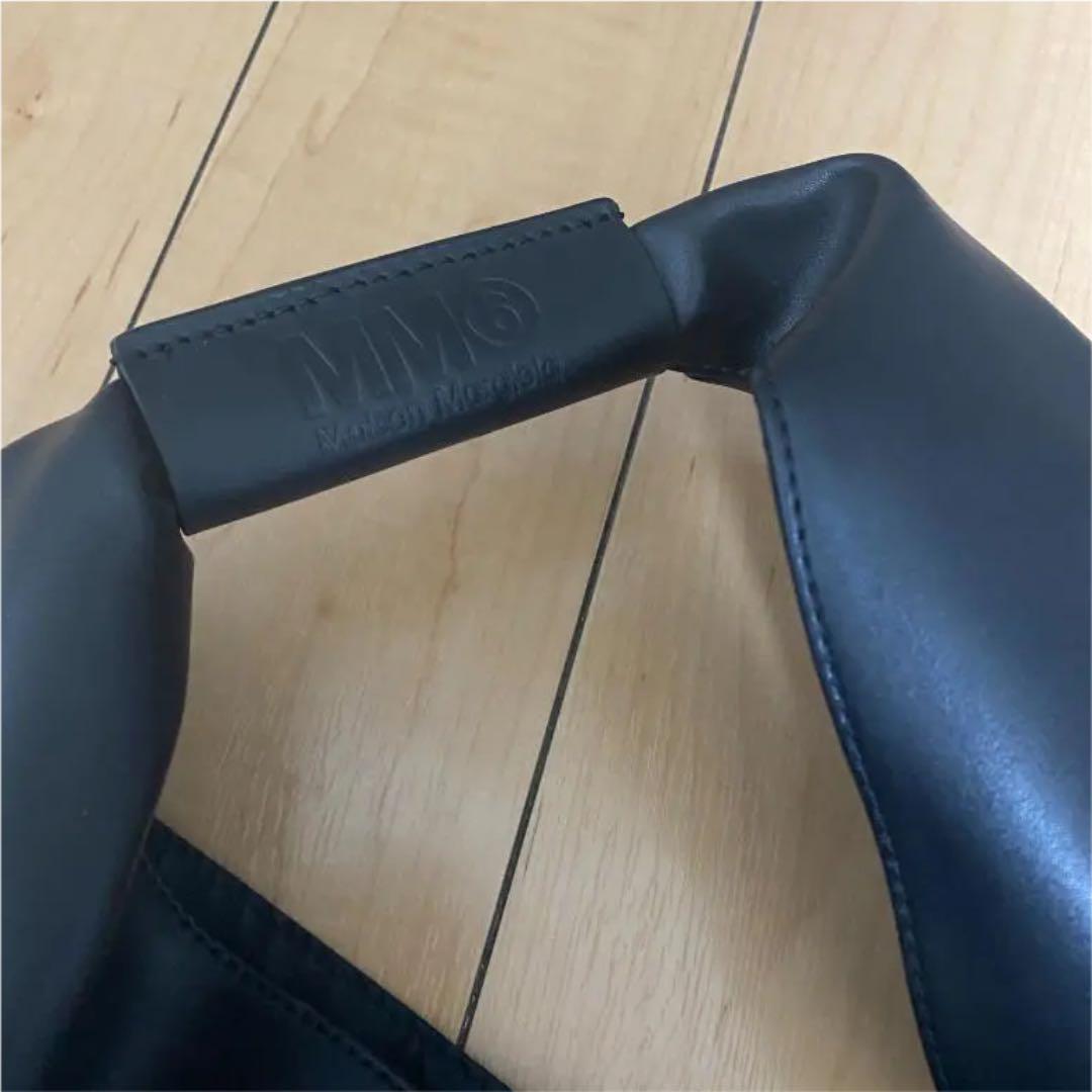 MM6 Maison Margiela ブラックスリングバッグ