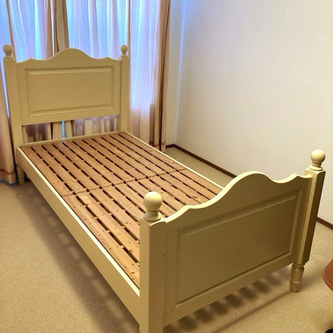 ローラアシュレイシングルベッドフレーム 姫家具