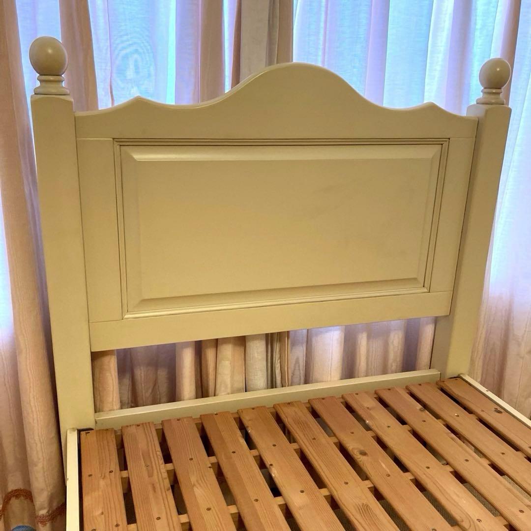 ローラアシュレイシングルベッドフレーム 姫家具