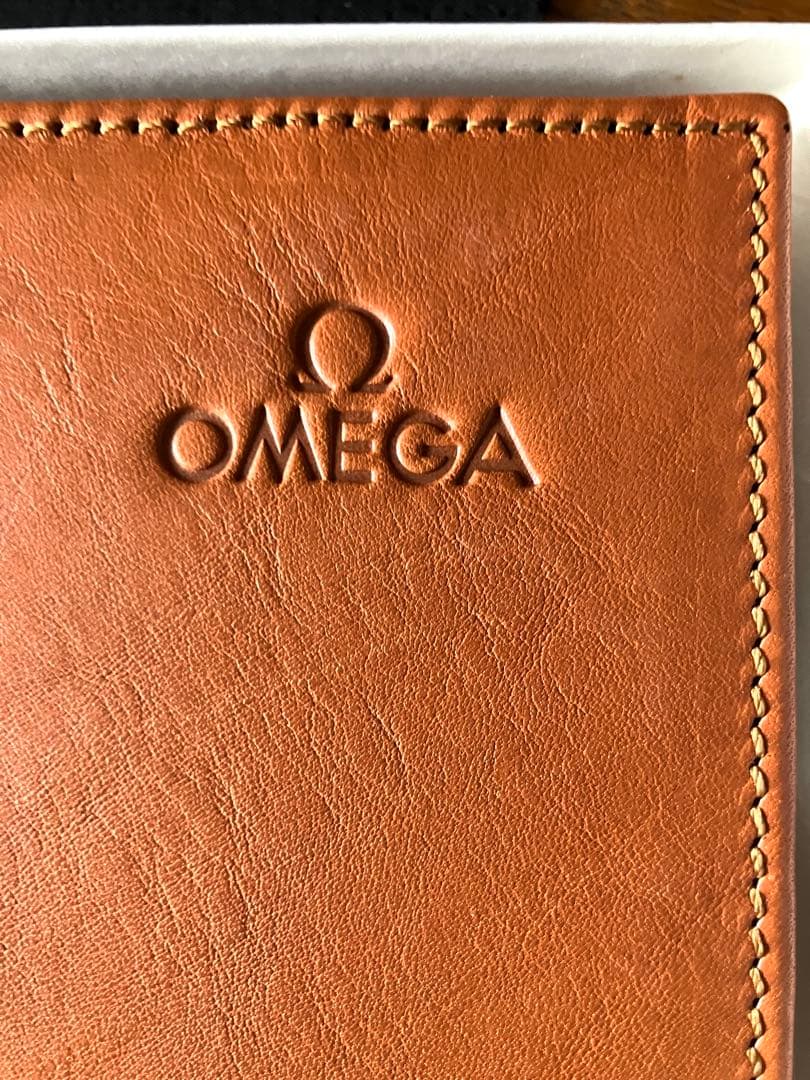 schedoni スケドーニ　メモ帳革カバー オメガ150周年記念 フェラーリ