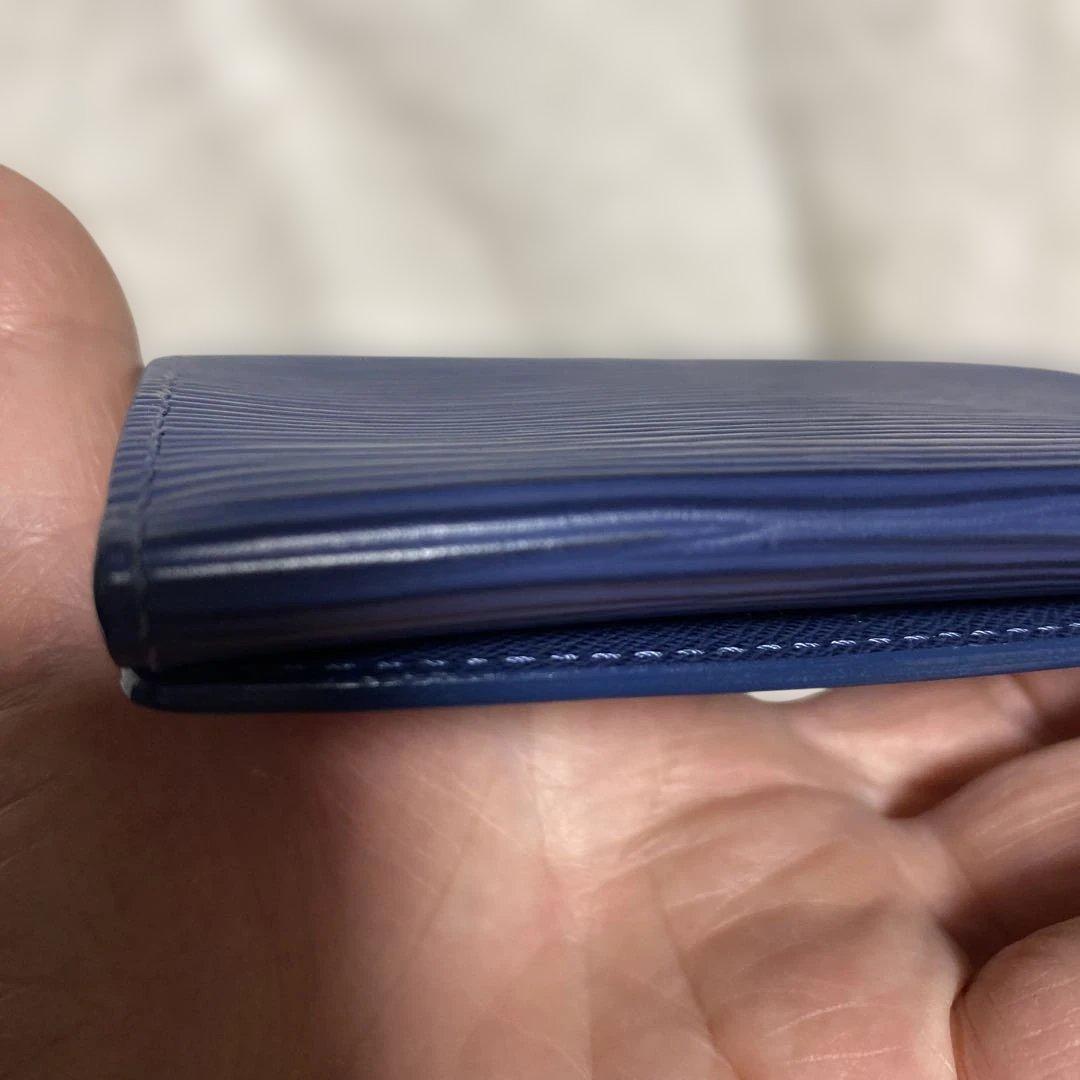 LOUIS VUITTON ネイビー 名刺入れ