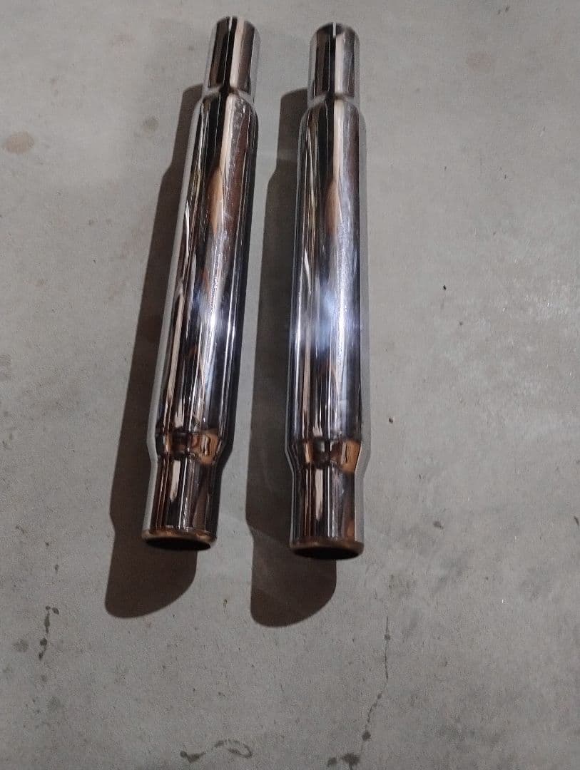 モーターステージ　テパードマフラー　ハーレー