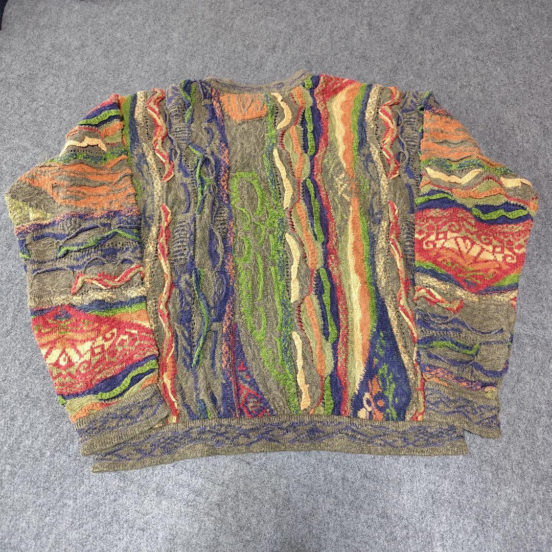 こ*ん様 COOGI Classic 3Dニット セーター リネン40% マルチ