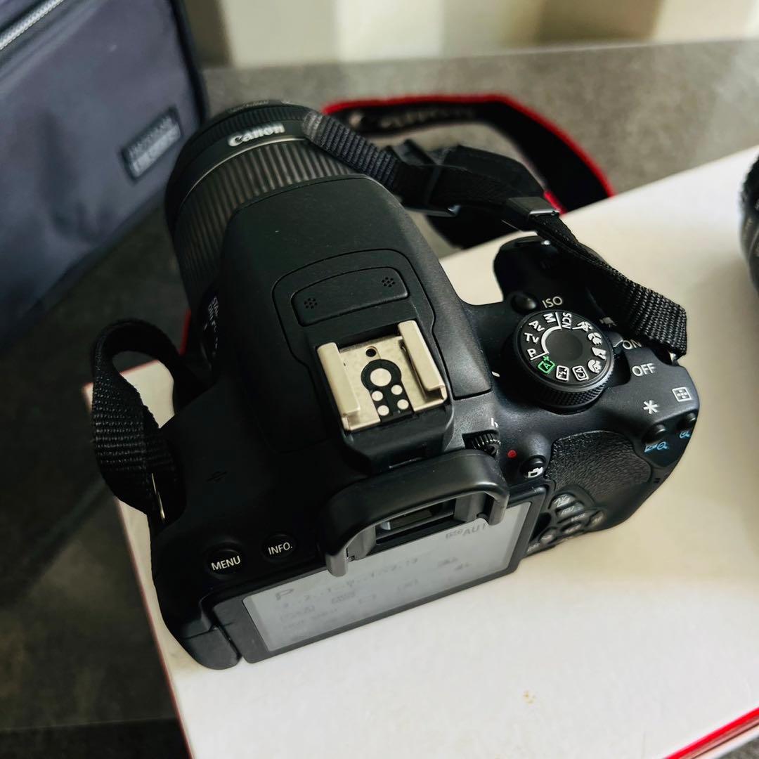 580美品！CANON EOS Kiss X7i 黒 一眼レフカメラセット✨