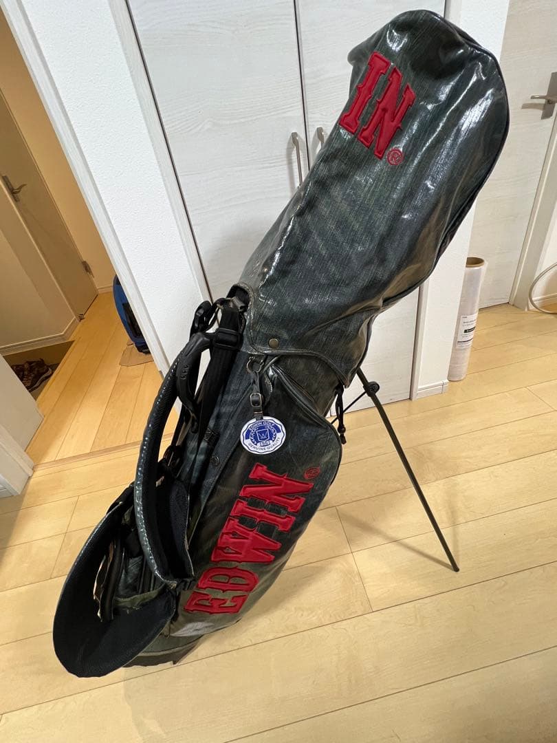 【超希少】エドウィン EDWIN ジーンズ風 キャディバッグ 7分割 リーバイス