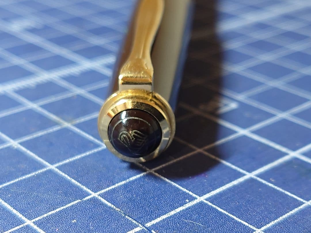 ペリカン 400NN M＆K 茶縞 14C-F 万年筆 中古