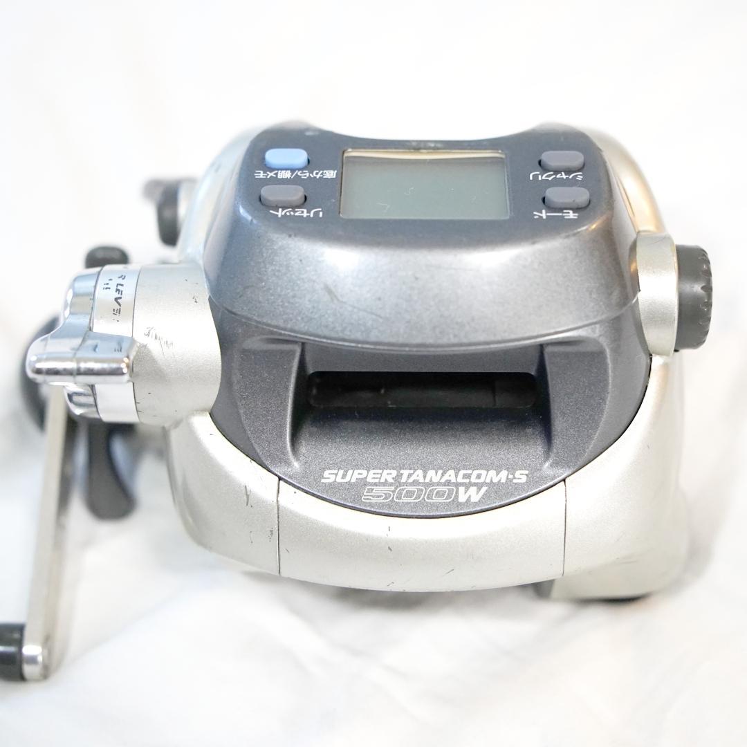 ダイワ製 電動リール スーパータナコンS500W ワニ口ケーブル付き 船釣り