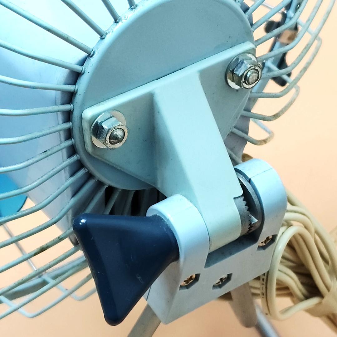 【動作品】ホリエ電機 卓上扇風機 HF-20C そよ風 昭和 レトロ 箱付き