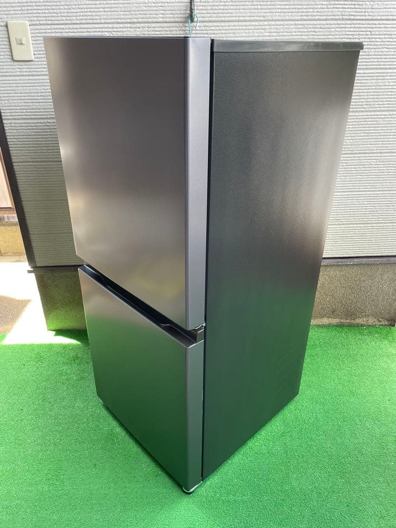760極美品✨ アクア おしゃれダークシルバー 2ドア冷蔵庫 三段大容量冷凍室