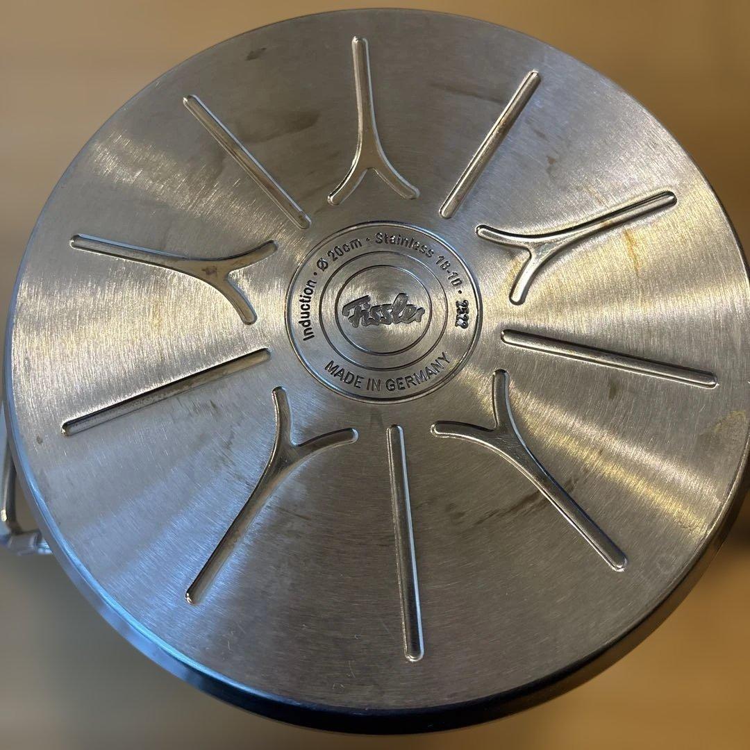 ドイツ製／Fissler／両手鍋／20cm／シチューポット／プロフィコレクション