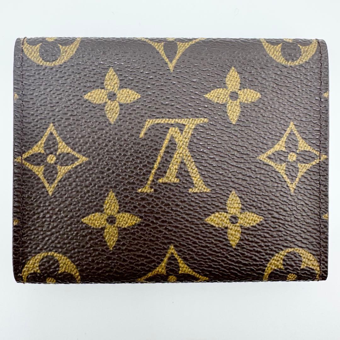 美品 ルイヴィトン アンヴェロップ カルト ドゥヴィジット モノグラム 名刺入れ