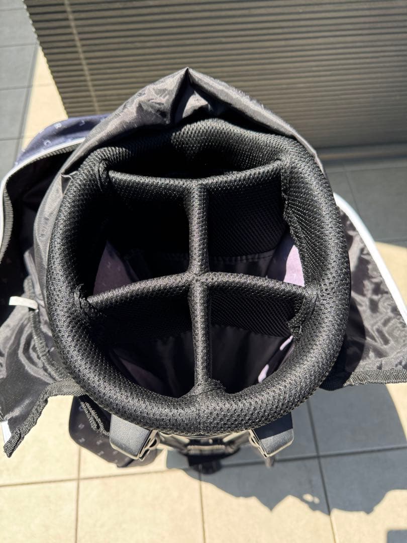 ニコニコさん専用　Admiral ゴルフバッグ・キャディバッグ ネイビー