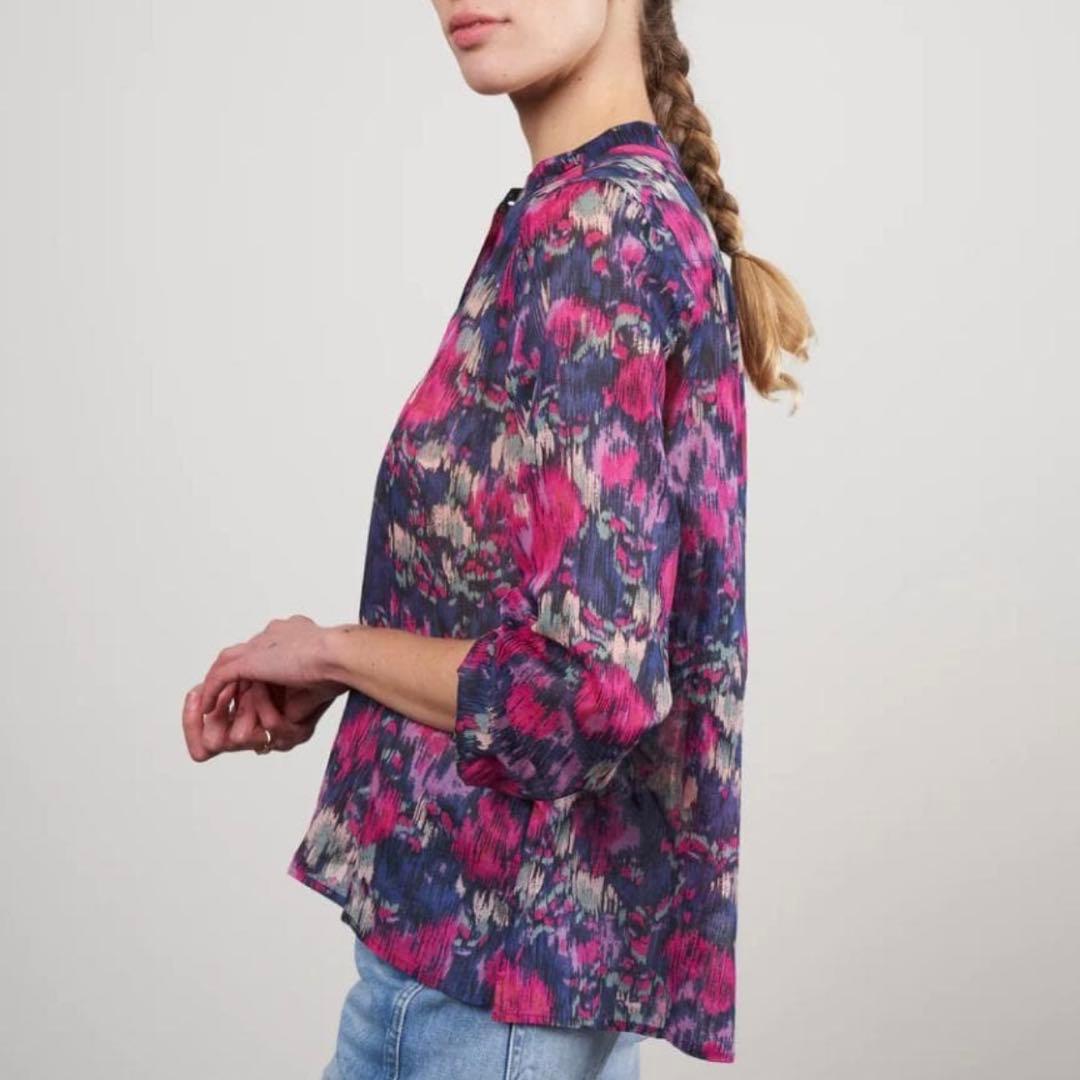 イザベルマランエトワール MARIA フローラルブラウス　シアーブラウス