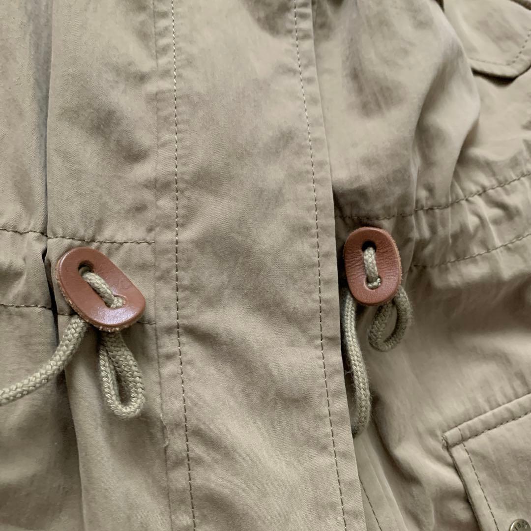 23区 モッズコート ベージュ サイズ44 ラクーンファー　ダブルジップ