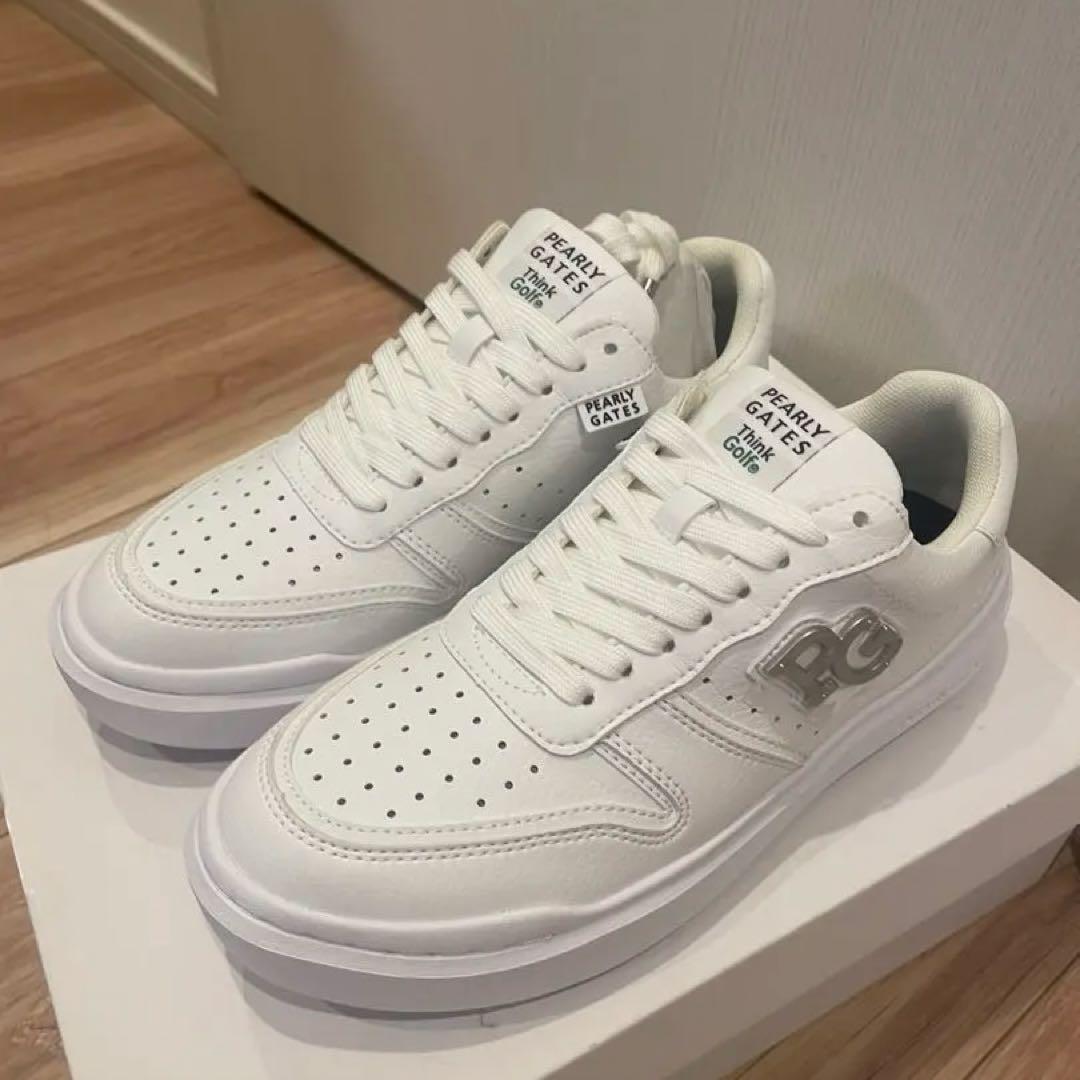 新品未着用　PGシューズ ホワイト