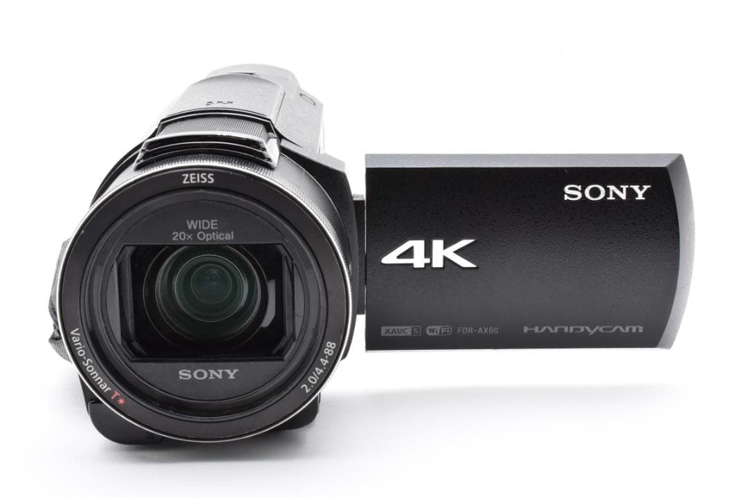 SONY FDR-AX60 4K ブラック デジタル ビデオカメラ ハンディカム