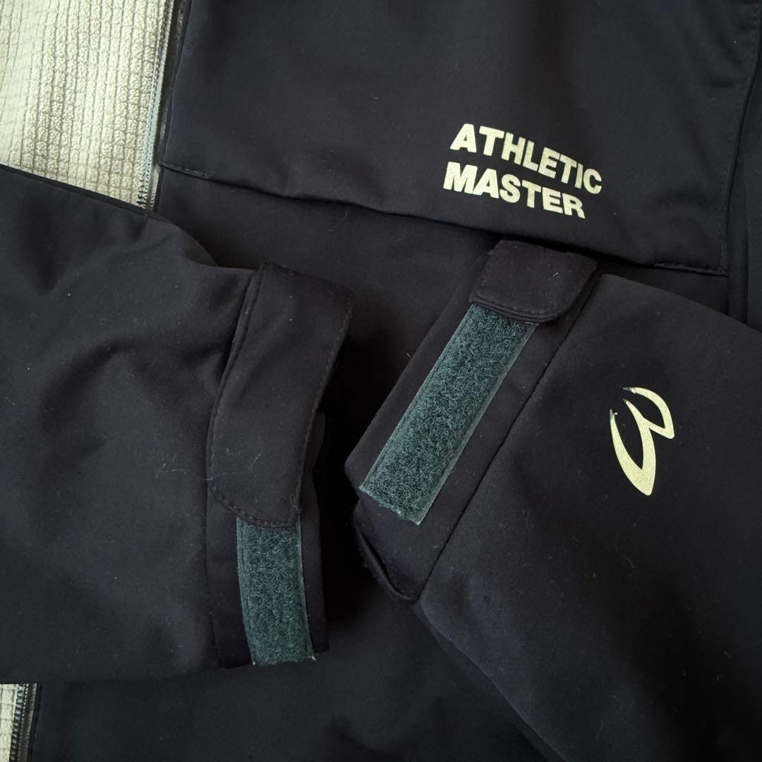 裏起毛　マスターバニー　ジャケット　ブルゾン　M〜L相当　紺　濃紺　ネイビー　4