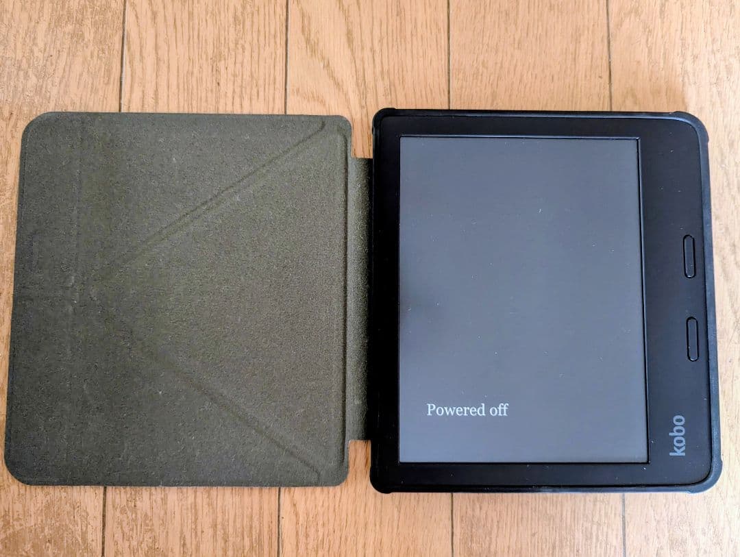 楽天 Kobo Libra 2 ブラック カバー付き