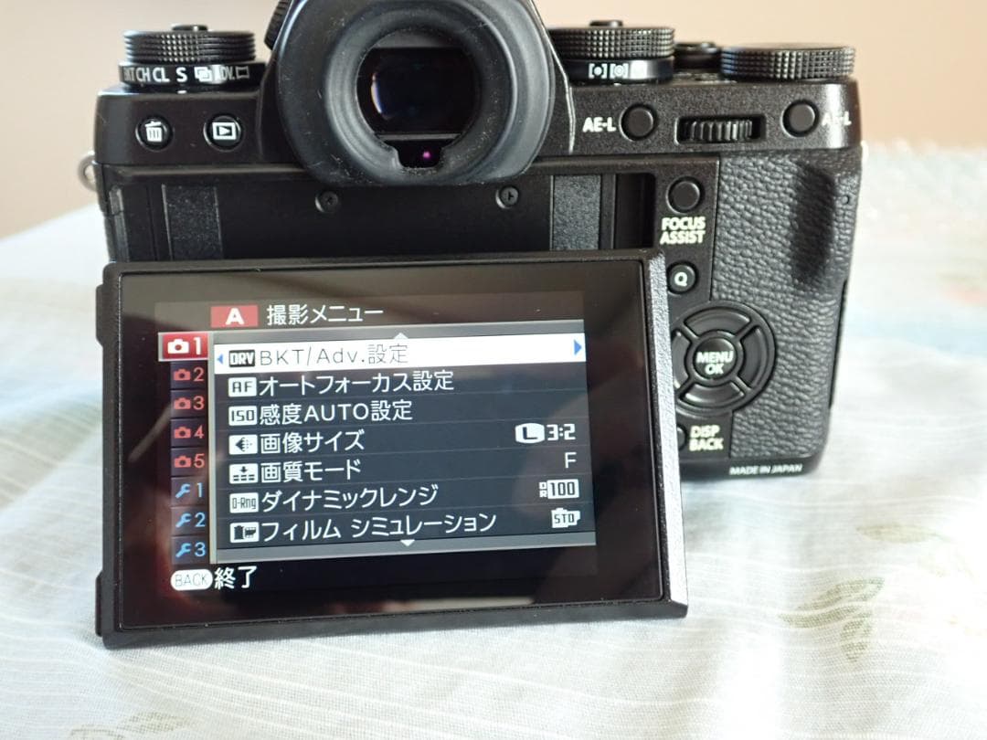 Fujifilm X-T1 シャッター回数２６７枚