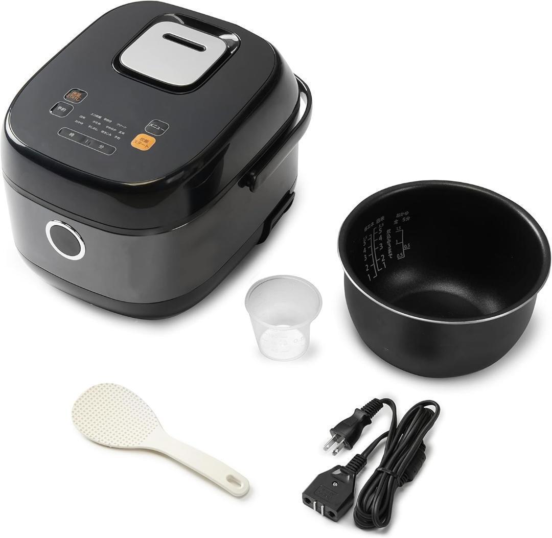 みいこ様【新品】Amazonベーシック 炊飯器 5.5合 IH式 厚釜 ブラック