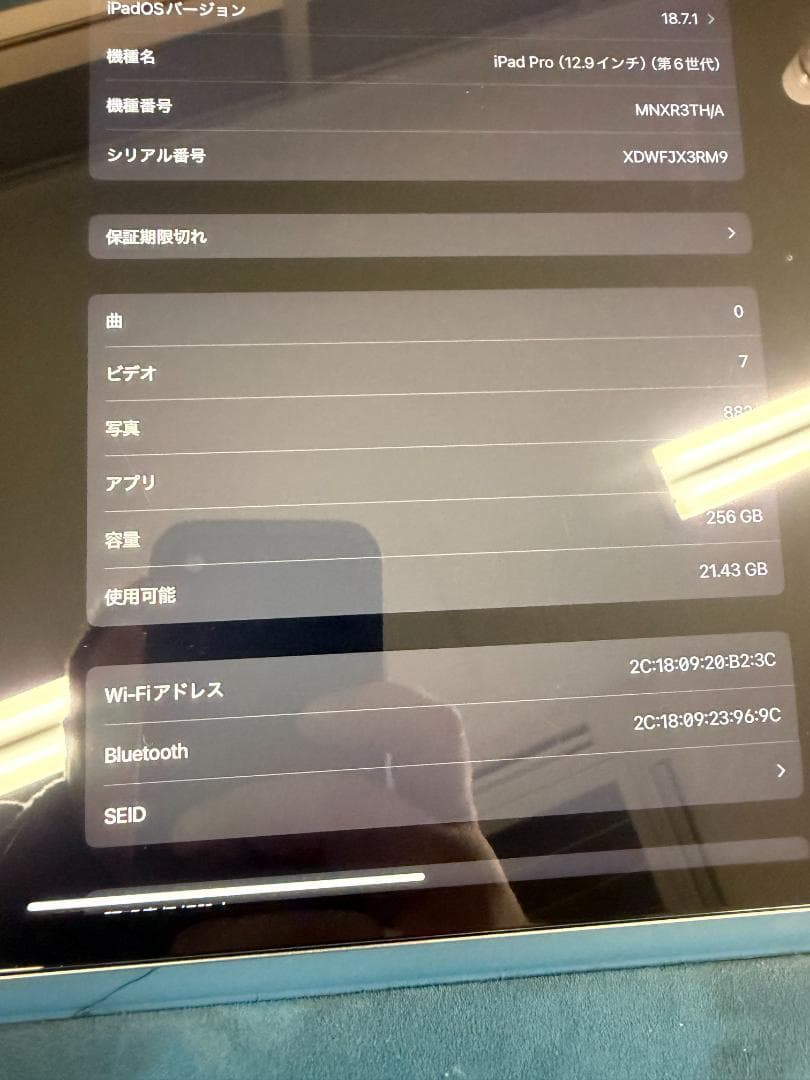 iPad Pro 12.9 第6世代 256GB M2 + Pencil