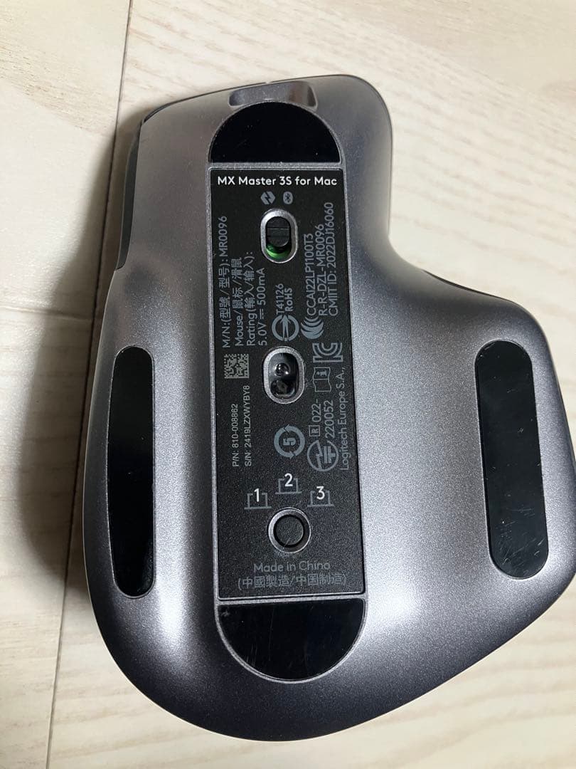 logicool MX MASTER 3S for Mac 本体