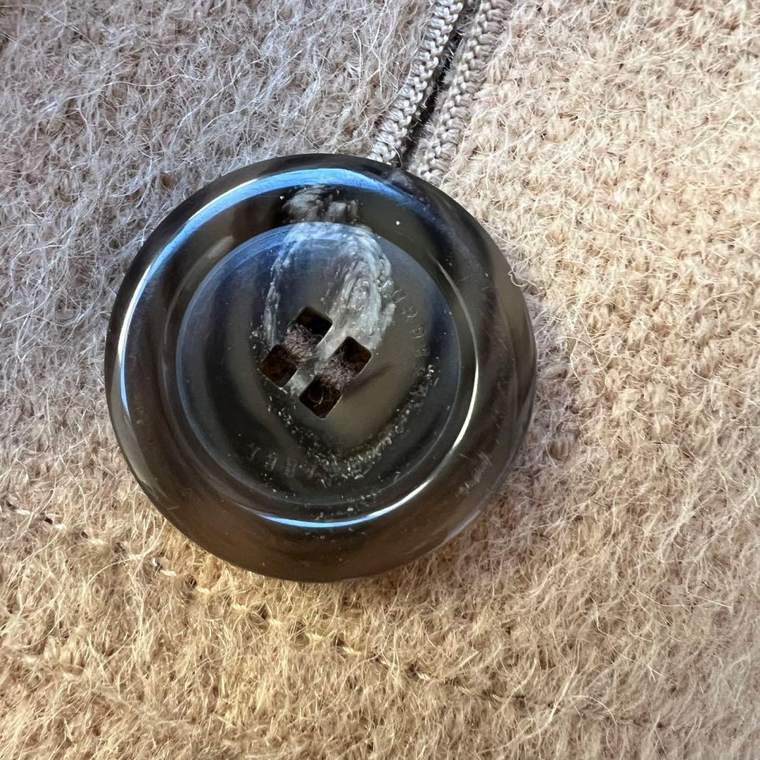 バーバリーブルーレーベル　ベルテッドコート　アルパカ　メガチェック　ノバチェック