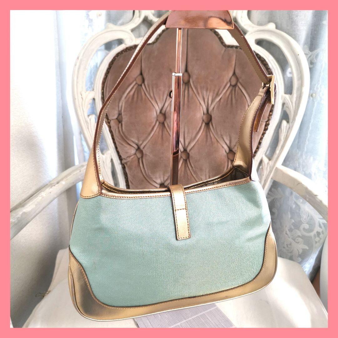 【極美品】グッチGUCCIジャッキー シェリーライン ワンショルダーバッグ