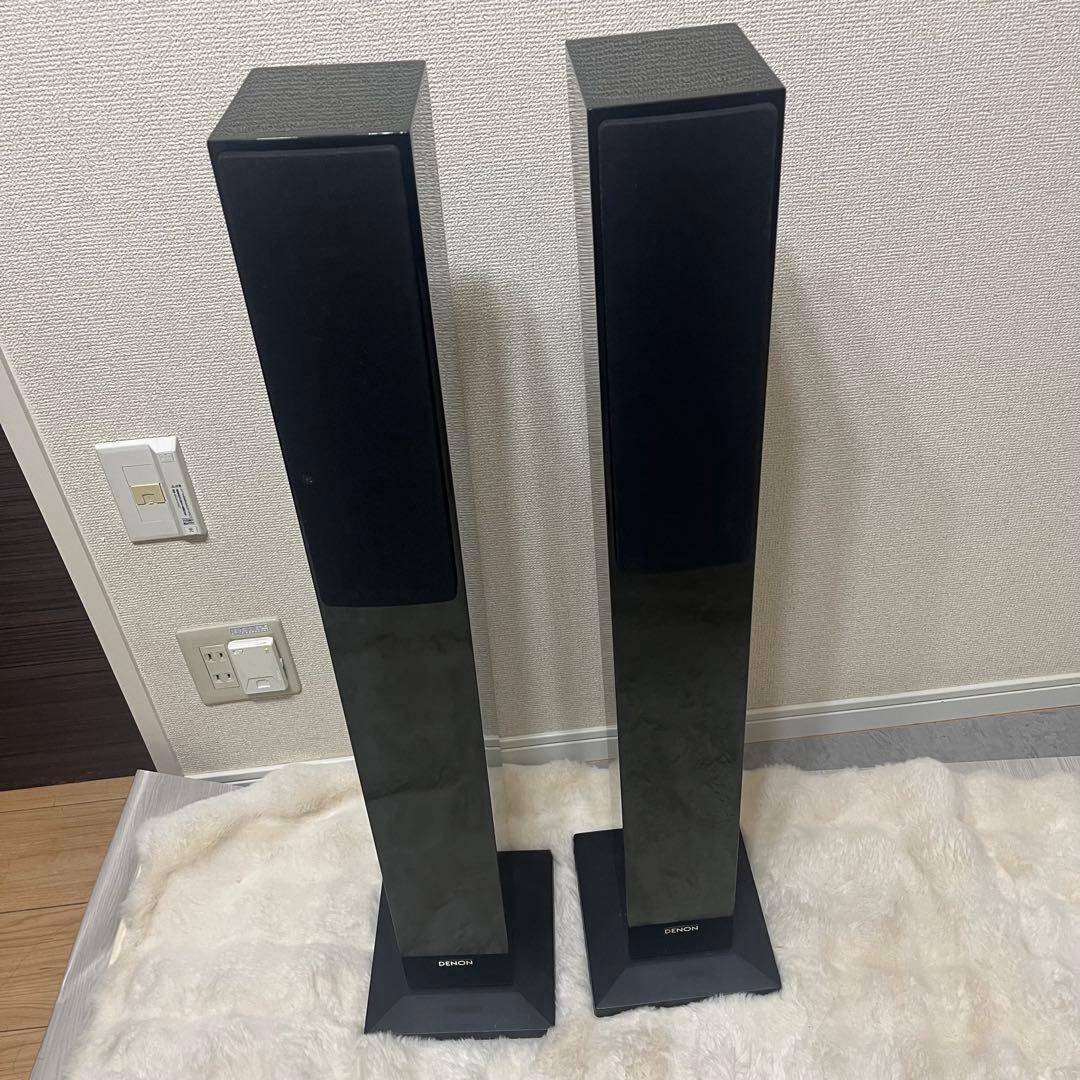 【良品】DENON SC-T17 トールボーイスピーカー ペア ハイレゾ対応