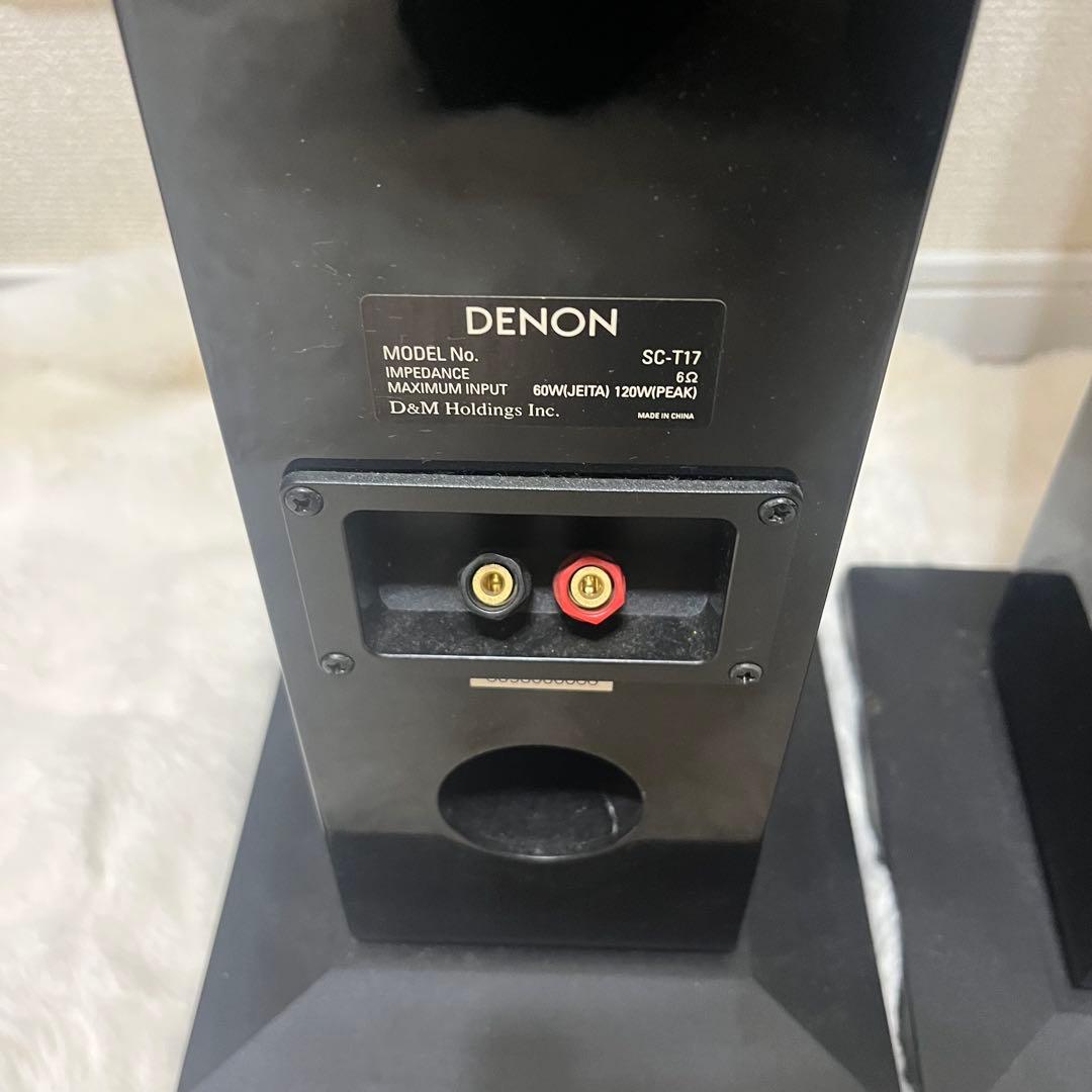 【良品】DENON SC-T17 トールボーイスピーカー ペア ハイレゾ対応